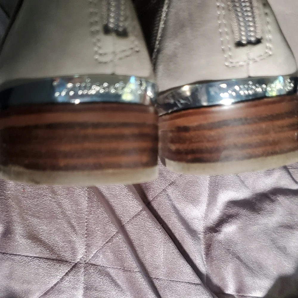 Louise Et Cie Lo Vallery Gore Panelled Women's Boots Sz 9.5 Knee-High in Taupe